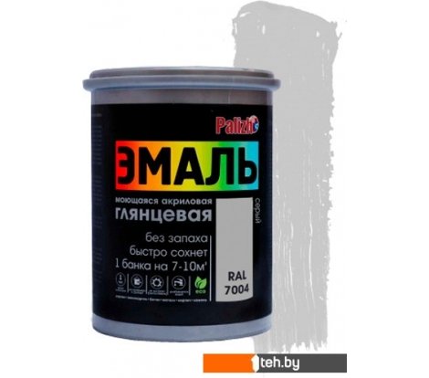  - Краски и эмали Palizh Глянцевая 2.5 кг (серый) - Глянцевая 2.5 кг (серый)