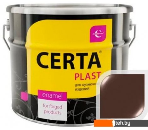  - Краски и эмали Certa Plast RAL8019 10 кг (полуглянцевый шоколад темный) - Plast RAL8019 10 кг (полуглянцевый шоколад темный)