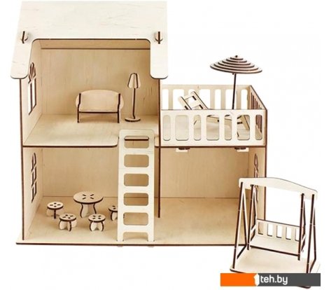  - Кукольные домики Woody С летней террасой 02727 - С летней террасой 02727