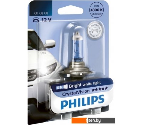  - Автомобильные лампы Philips HB4 CrystalVision 1шт - HB4 CrystalVision 1шт