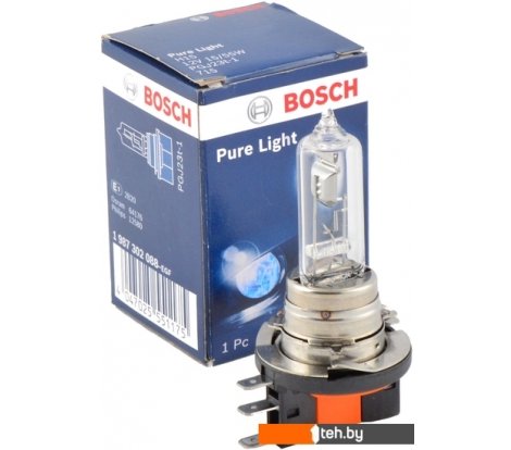 - Автомобильные лампы Bosch H15 Pure Light 1шт 1987302088 - H15 Pure Light 1шт 1987302088