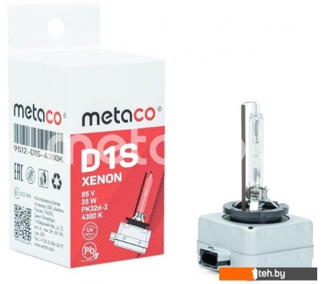  - Автомобильные лампы Metaco D1S 9512-D1S-4300K 1шт - D1S 9512-D1S-4300K 1шт