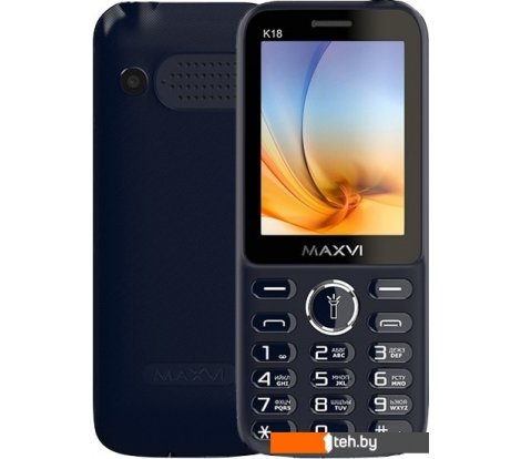  - Мобильные телефоны Maxvi K18 (синий) - K18 (синий)