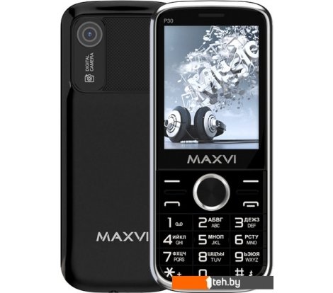  - Мобильные телефоны Maxvi P30 (черный) - P30 (черный)