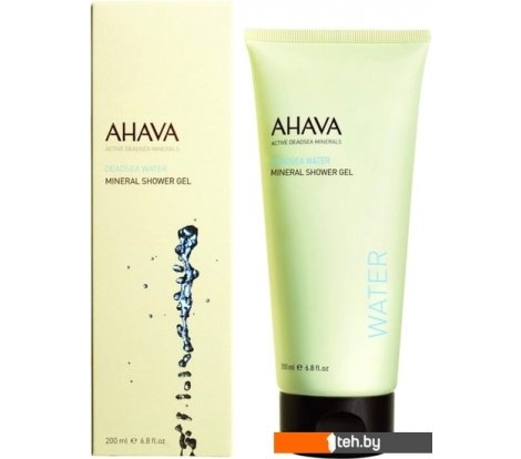  - Косметика по уходу за телом Ahava Гель для душа Deadsea Water минеральный 200 мл - Гель для душа Deadsea Water минеральный 200 мл