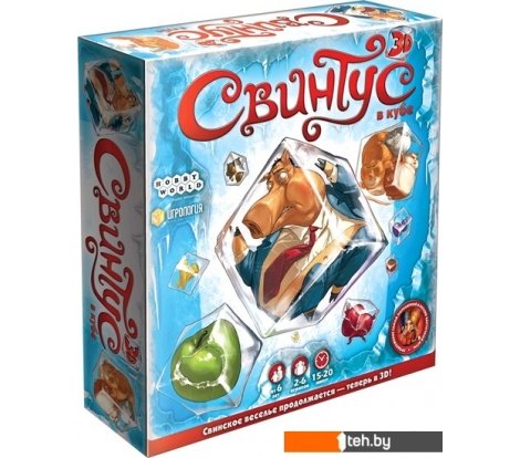  - Настольные игры Мир Хобби Свинтус 3D - Свинтус 3D