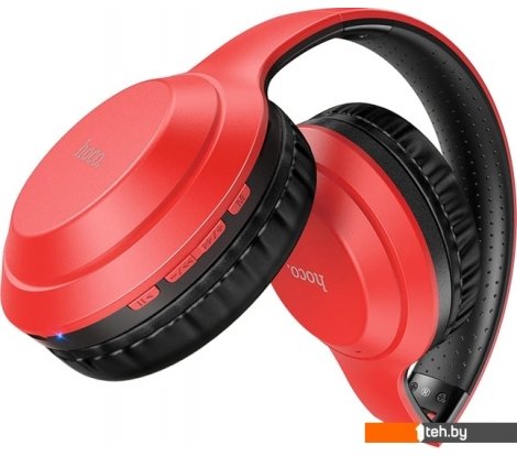  - Наушники и гарнитуры Hoco W30 (красный/черный) - W30 (красный/черный)