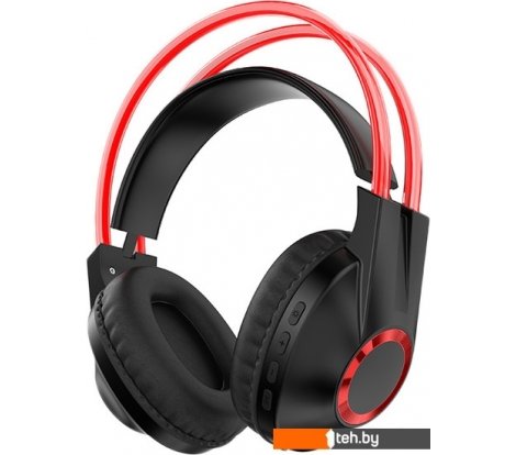  - Наушники и гарнитуры QUMO Party Rave (черный/красный) - Party Rave (черный/красный)