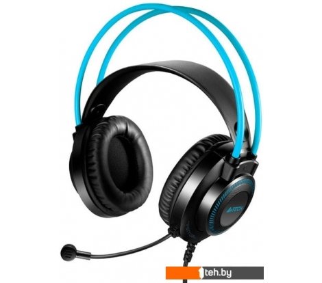  - Наушники и гарнитуры A4Tech Fstyler FH200i (черный/голубой) - Fstyler FH200i (черный/голубой)