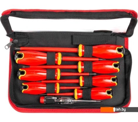  - Наборы инструментов КВТ Профи НИО-2208-S (8 предметов) - Профи НИО-2208-S (8 предметов)