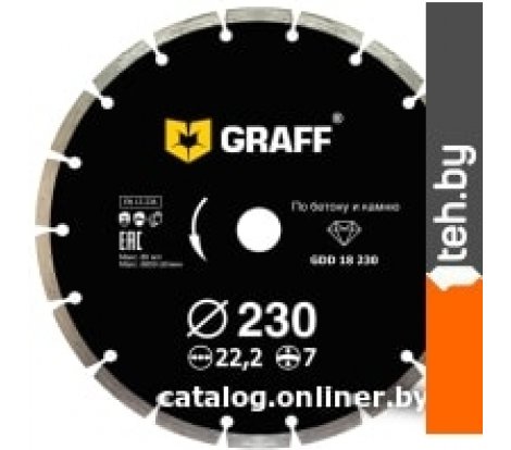  - Отрезные диски GRAFF 18230 - 18230
