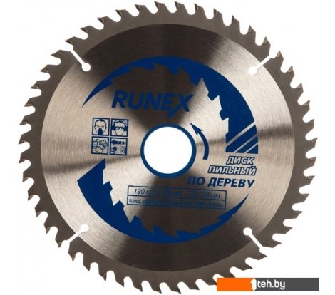  - Пильные диски Runex 190х20/30 мм Z48 551010 - 190х20/30 мм Z48 551010