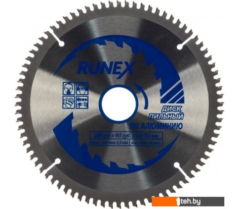 - Пильные диски Runex 200х32/30 мм Z80 553001 - 200х32/30 мм Z80 553001