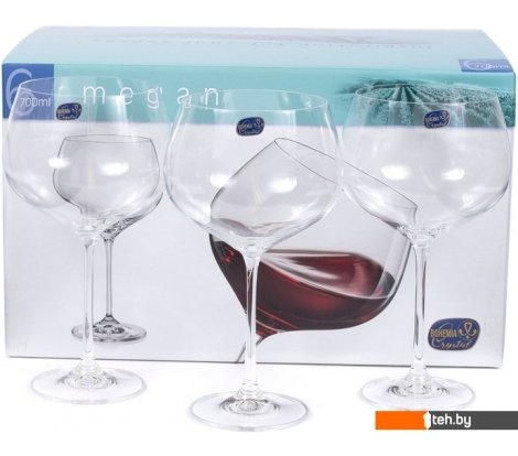 - Стаканы, бокалы, рюмки Bohemia Crystal Megan 40856/700 - Megan 40856/700