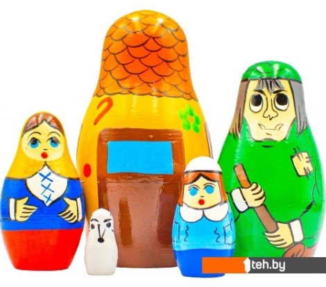  - Развивающие игрушки Брестская Фабрика Сувениров Гензель и Гретель (набор 5 шт) - Гензель и Гретель (набор 5 шт)