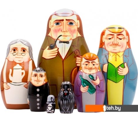  - Развивающие игрушки Брестская Фабрика Сувениров С Шерлоком Холмсом (набор 7 шт) - С Шерлоком Холмсом (набор 7 шт)
