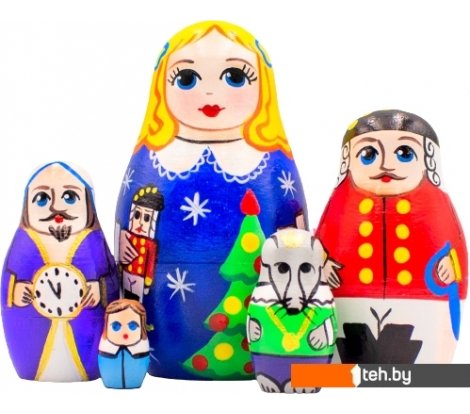  - Развивающие игрушки Брестская Фабрика Сувениров Щелкунчик (набор 5 шт) - Щелкунчик (набор 5 шт)