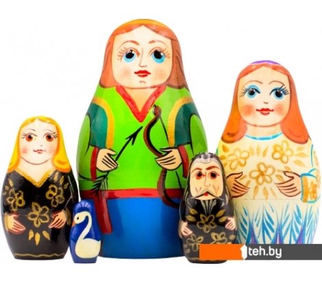  - Развивающие игрушки Брестская Фабрика Сувениров Лебединое озеро (набор 5 шт) - Лебединое озеро (набор 5 шт)