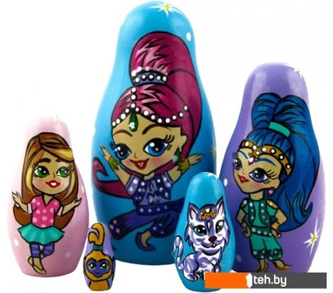  - Развивающие игрушки Брестская Фабрика Сувениров Шиммер и Шайн (набор 5 шт) - Шиммер и Шайн (набор 5 шт)