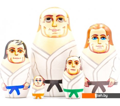  - Развивающие игрушки Брестская Фабрика Сувениров Боевые искусства (набор 5 шт) - Боевые искусства (набор 5 шт)