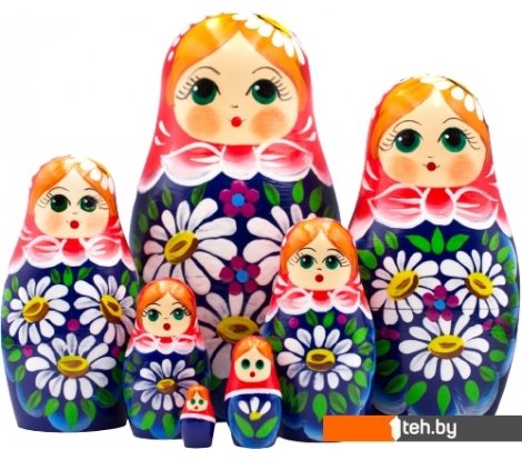  - Развивающие игрушки Брестская Фабрика Сувениров С букетом ромашек (набор 7 шт) - С букетом ромашек (набор 7 шт)