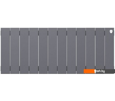  - Радиаторы отопления Royal Thermo PianoForte 300 Silver Satin (12 секций) боковое подключение - PianoForte 300 Silver Satin (12 секций) боковое подключение