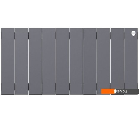  - Радиаторы отопления Royal Thermo PianoForte 300 Silver Satin (10 секций) боковое подключение - PianoForte 300 Silver Satin (10 секций) боковое подключение