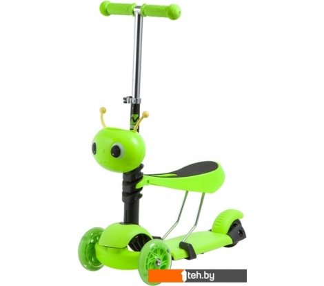  - Самокаты Novatrack Disco-kids Saddle 2019 120S.DISCOKIDS.GN9 (зеленый) - Disco-kids Saddle 2019 120S.DISCOKIDS.GN9 (зеленый)