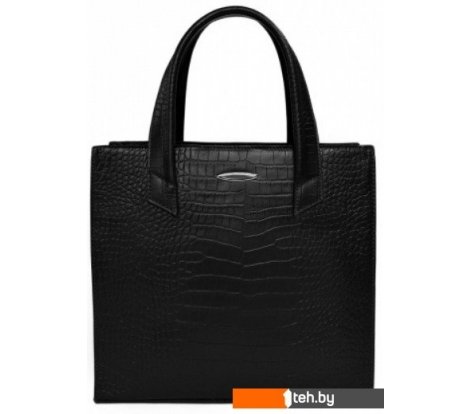  - Женские и мужские сумки Souffle 124 1245001 (черный кайман эластичный) - 124 1245001 (черный кайман эластичный)