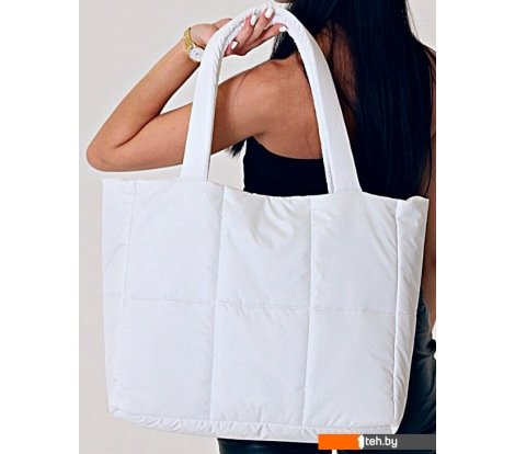  - Женские и мужские сумки MT.style ТОУТ-1 из водоотталкивающей ткани (белый) - ТОУТ-1 из водоотталкивающей ткани (белый)