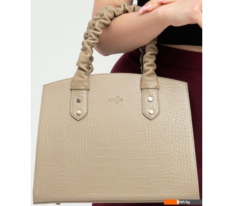  - Женские и мужские сумки Souffle 200 2005028-0228 (светлый капучино кайман эластичный+флотер) - 200 2005028-0228 (светлый капучино кайман эластичный+флотер)