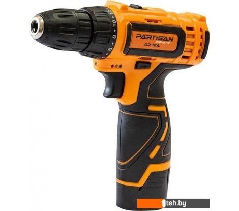  - Шуруповерты, гайковерты, электроотвертки Partisan AD-12A (с 2-мя АКБ, кейс) - AD-12A (с 2-мя АКБ, кейс)
