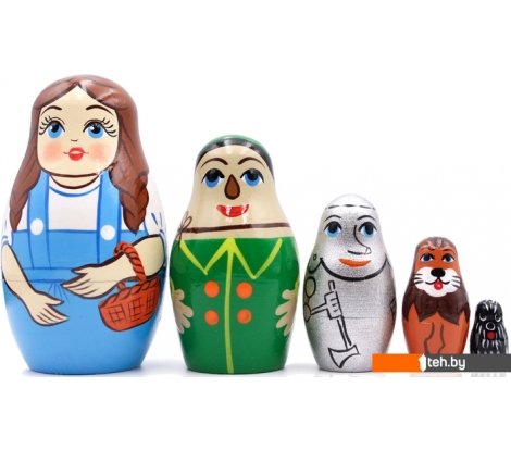  - Развивающие игрушки Брестская Фабрика Сувениров Волшебник из страны Оз (набор 5 шт) - Волшебник из страны Оз (набор 5 шт)