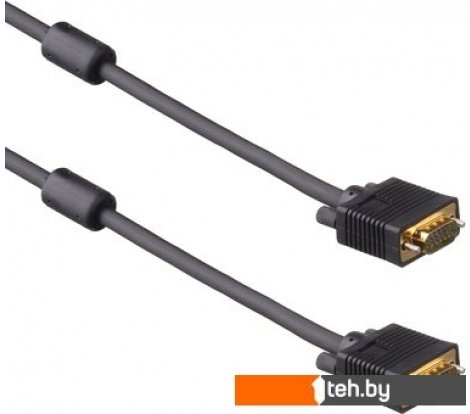  - Кабели, адаптеры, разветвители ExeGate EX169517RUS VGA - VGA (15 м, черный) - EX169517RUS VGA - VGA (15 м, черный)