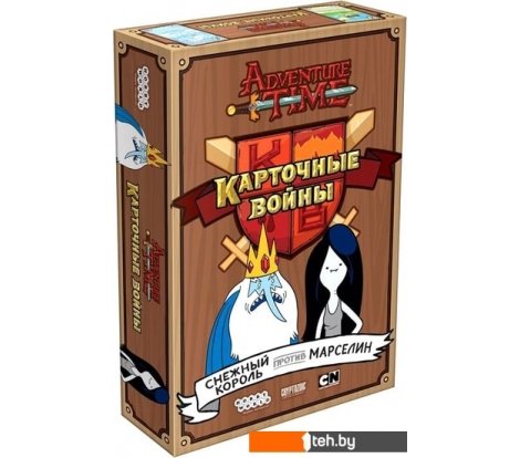  - Настольные игры Мир Хобби Время приключений.Карточные войны:Снежный король против Марселин - Время приключений.Карточные войны:Снежный король против Марселин