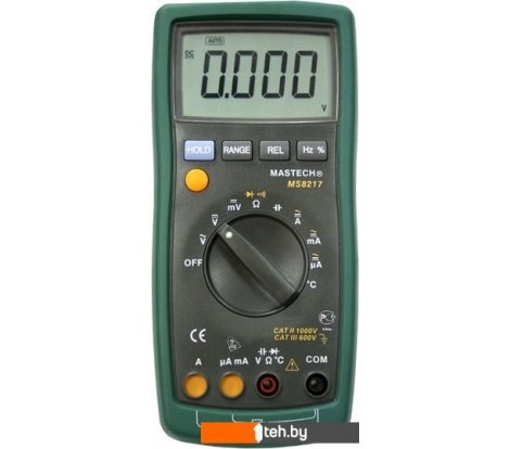  - Мультиметры, токовые клещи, индикаторные отвертки Mastech MS8217 - MS8217