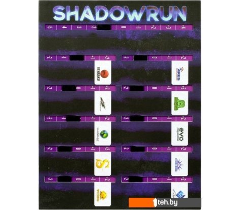  - Настольные игры Мир Хобби Shadowrun: Шестой мир. Ширма ведущего - Shadowrun: Шестой мир. Ширма ведущего