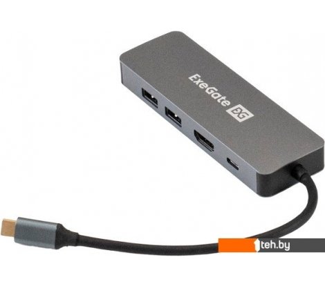 - USB-хабы и док-станции ExeGate DUB-21C/PD/HL EX293982RUS - DUB-21C/PD/HL EX293982RUS