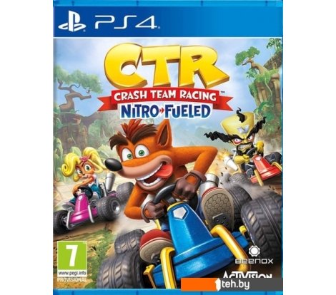 - Игры для приставок PlayStation 4 Crash Team Racing Nitro-Fueled - Crash Team Racing Nitro-Fueled