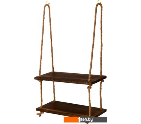  - Полки, стеллажи, системы хранения Qwerty Tivat 72037 (коричневый) - Tivat 72037 (коричневый)