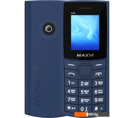  - Мобильные телефоны Maxvi C40 (синий) - C40 (синий)