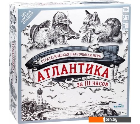  - Настольные игры Origami Game Атлантика за 111 часов 07184 - Атлантика за 111 часов 07184