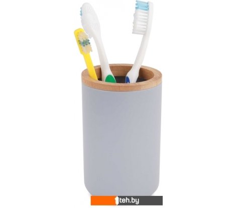  - Аксессуары для ванной и туалета Альтернатива Бамбук М8054 (серый) - Бамбук М8054 (серый)