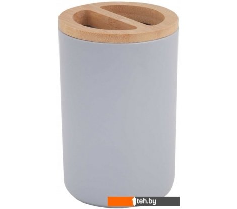  - Аксессуары для ванной и туалета Альтернатива Бамбук М8057 (серый) - Бамбук М8057 (серый)