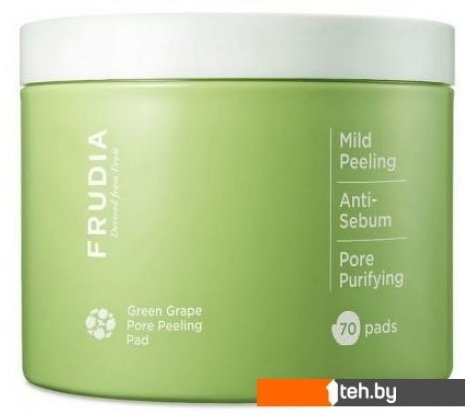  - Косметика по уходу за лицом Frudia Пилинг Отшелушивающий диск с зеленым виноградом 70 шт - Пилинг Отшелушивающий диск с зеленым виноградом 70 шт