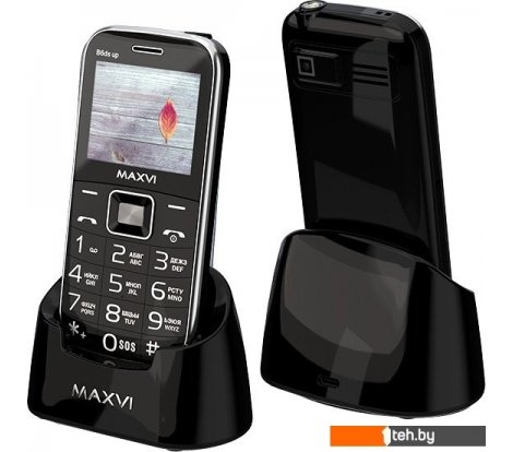  - Мобильные телефоны Maxvi B6ds up (черный) - B6ds up (черный)