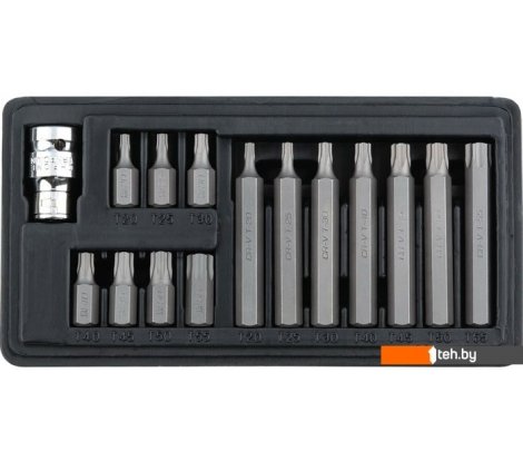  - Биты, головки, насадки, держатели Stels 11315 (15 предметов) - 11315 (15 предметов)