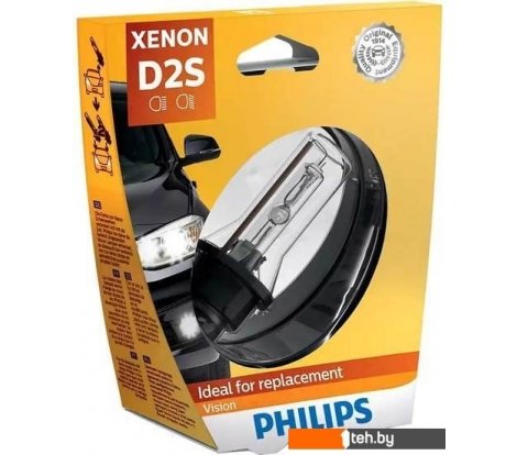  - Автомобильные лампы Philips D2S Xenon Vision Blister 1шт - D2S Xenon Vision Blister 1шт