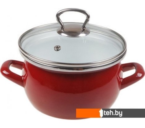  - Кастрюли Omelia 1-2415111 (бордовый) - 1-2415111 (бордовый)