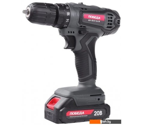  - Шуруповерты, гайковерты, электроотвертки Победа ДА-20/2 Ли-М (с 2-мя АКБ, кейс) - ДА-20/2 Ли-М (с 2-мя АКБ, кейс)
